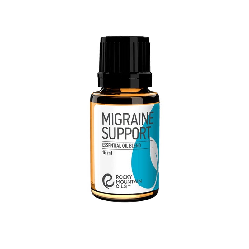 Rocky Mountain Oils Migraine Support Essential Oil Blend with Essential Oils - Aromatherapy Oils for Diffuser and Topical - Headache and Migraine Relief - 15ml - Image 1