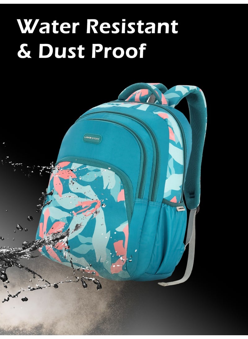 لافي حقيبة ظهر لافي سبورت نوفا  لتر متوافقة مع اللابتوب وغطاء مطر بلون أزرق سماوي - Image 3