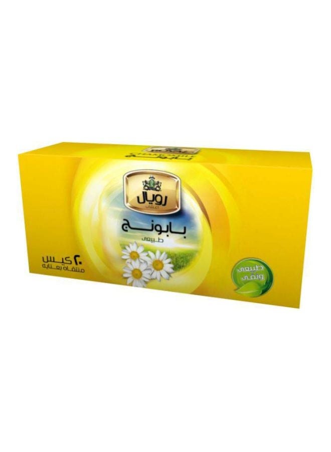 Royal Herbs Chamomile Pack of 20 (Pack of 2) - Image 2