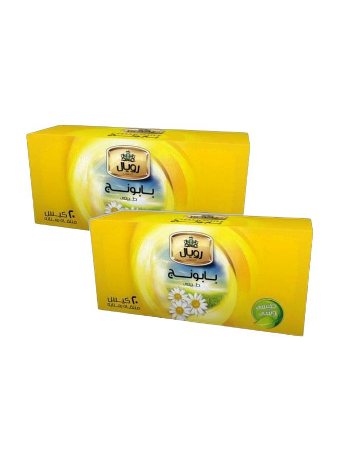Royal Herbs Chamomile Pack of 20 (Pack of 2) - Image 1