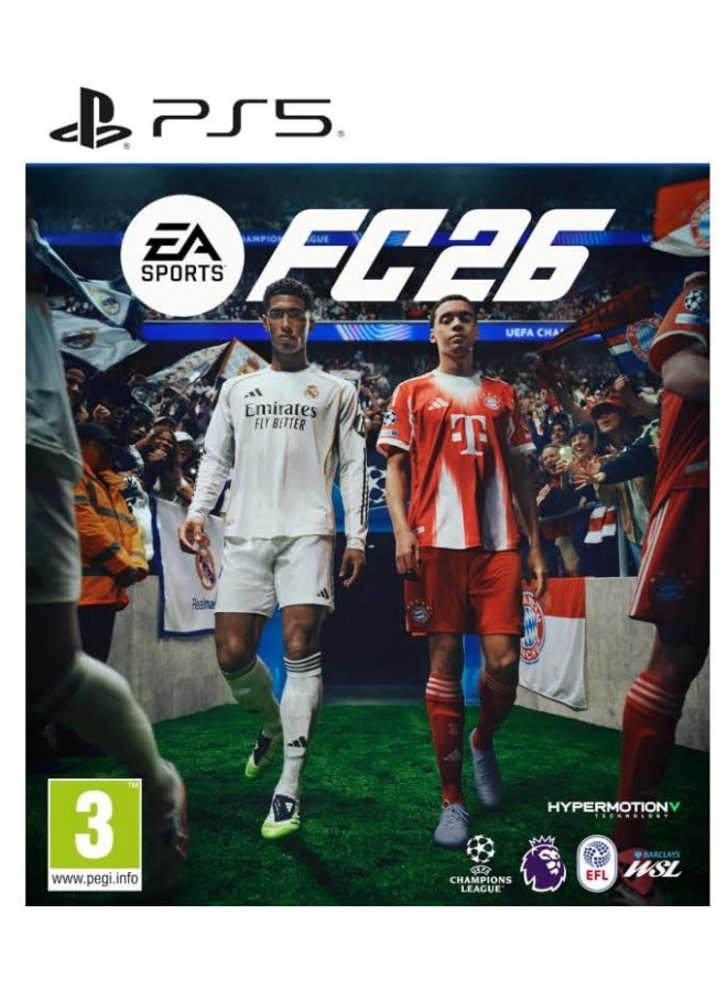 بلاي ستيشن EA Sports FC 26 – لعبة بلايستيشن 5 | النسخة الدولية الإنجليزية | أسلوب لعب كرة قدم لموسم جديد | فرق ودوريات وأطوار محدثة | متوفر في الإمارات - Image 1