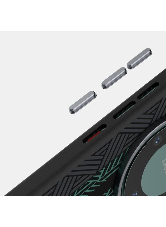 Zaboon - Case For Huawei Mate 60 Pro ABEEL 6D Micro Relief MagSafe Magnetic Phone Case - Image 1