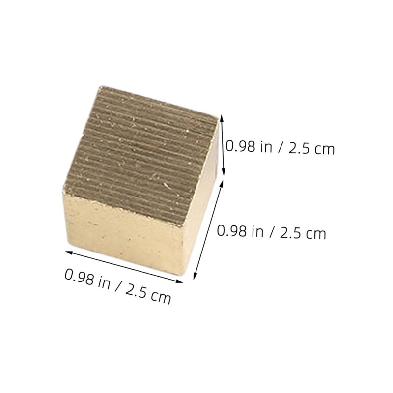 Density Blocks Set for Science Experiments Iron Aluminum Wood Physics Teaching Tools - Image 3