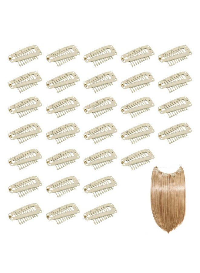 Dreamlover Reamlover Wig Clips Hair Extension Clips Wig Clips To Secure Wig 10 Teeth 30 Pieces  - Image 2
