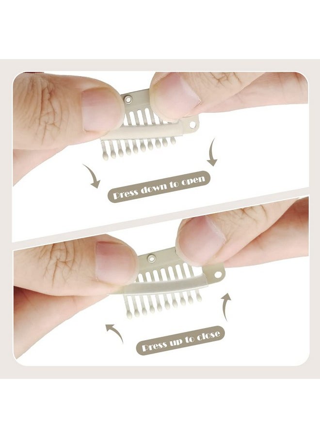 Dreamlover Reamlover Wig Clips Hair Extension Clips Wig Clips To Secure Wig 10 Teeth 30 Pieces  - Image 5