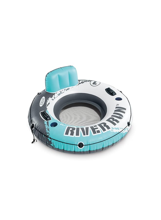 انتكس عوامة مائية قابلة للنفخ من Aqua River Run 1 إصدار Fire، قطر 53 بوصة - Image 2