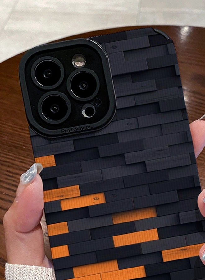 KASTWAVE iPhone 14 Pro Case (6.1 inch) Silicone Stripe Case Cover, Liquid Gel Soft Ultra Slim Shockproof Back Cover Full Body Protection, Easy To Disassemble - Image 3