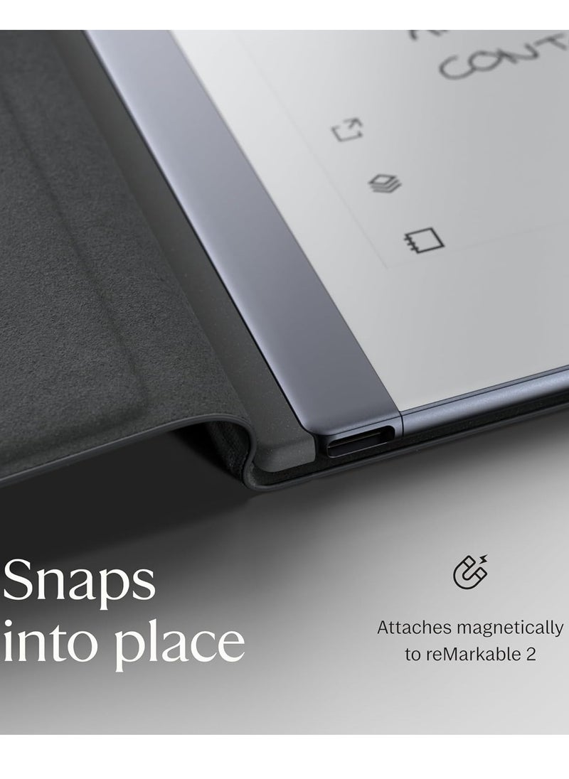 Remarkable reMarkable 2 Paper Tablet 10.3" with Marker Plus and Book Folio Premium Leather Black  - Image 5