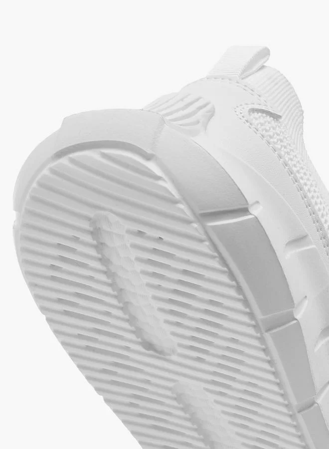 Oaklan by Shoexpress WHITE Women's Logo Print Slip-On Sports Shoes for Women | Best Price UAE