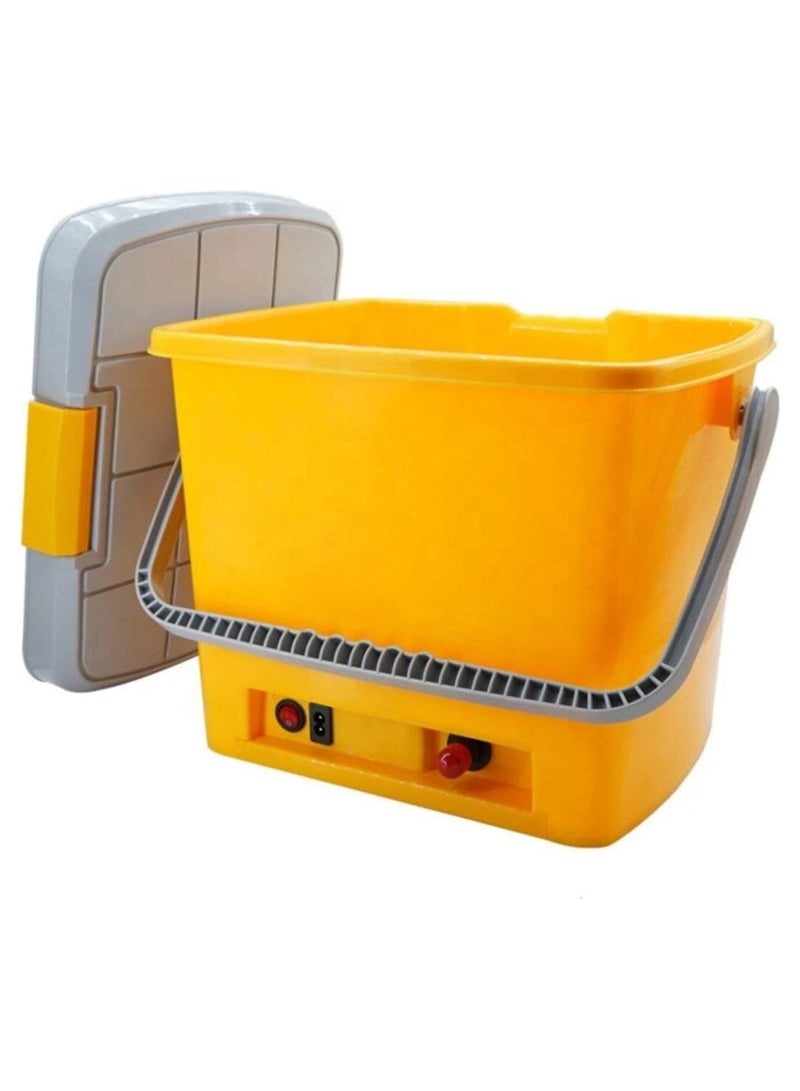 SHEZA STAR غسالة ضغط كهربائية محمولة 12 فولت DC، غسالة سيارات مع ضاغط هواء ومضخة مياه عالية الضغط - Image 3