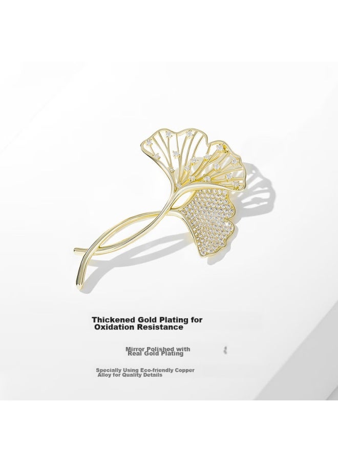 Mimore High-end Brooch For Women, Exquisite And Niche Suit And Blazer Corsage Pin Set, Fashionable And Luxurious elry Accessory - Image 2