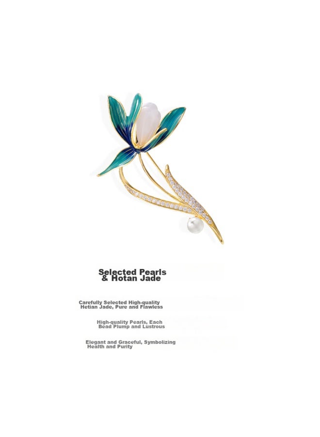 Mimore High-end Brooch For Women, Exquisite And Niche Suit And Blazer Corsage Pin Set, Fashionable And Luxurious elry Accessory - Image 4