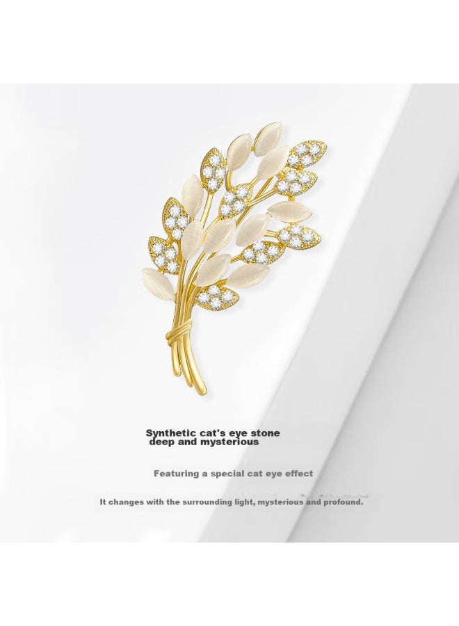 Mimore High-end Brooch For Women, Exquisite And Niche Suit And Blazer Corsage Pin Set, Fashionable And Luxurious elry Accessory - Image 3