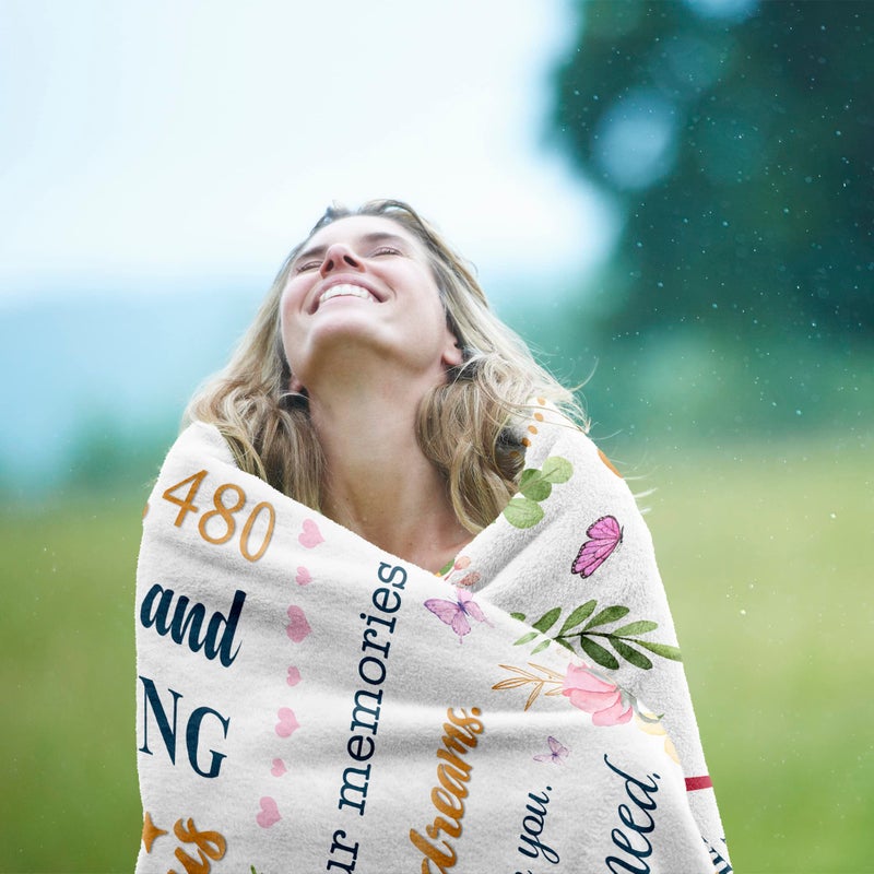 Ruvinzo 29th Birthday Gifts for Women  Best Gifts for 29 Year Old Women  Birthday Gifts Blanket 60  x 50  for 29 Year Old Female  29th Birthday Gift Ideas for Her  Happy 29th Birthday - Image 4