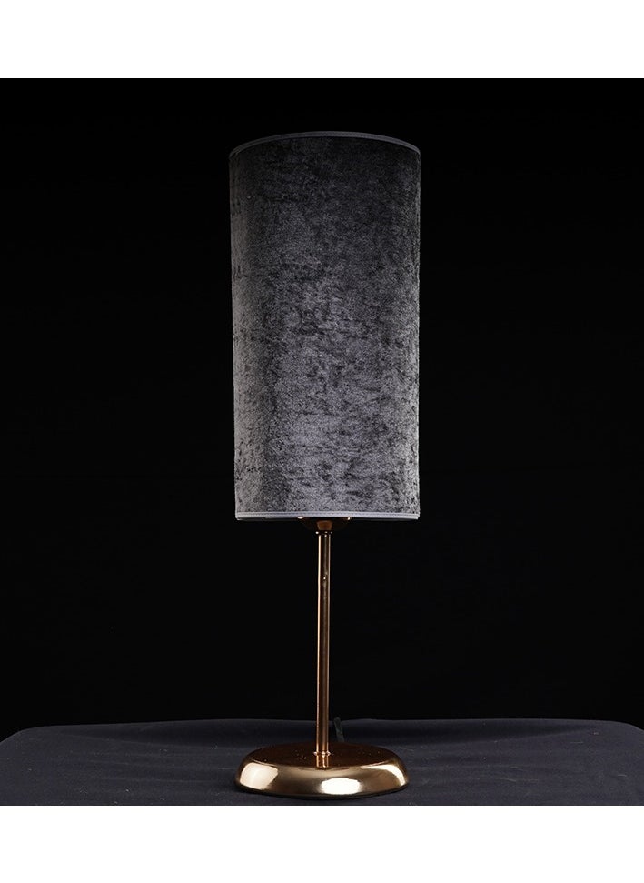Cluc Petit Tavolo Gold Table Lamp - Grey (Velvet)  - Image 4