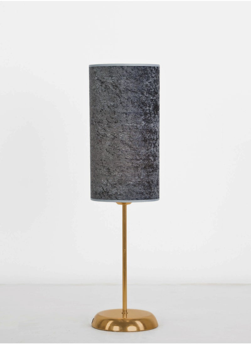 Cluc Petit Tavolo Gold Table Lamp - Grey (Velvet)  - Image 2