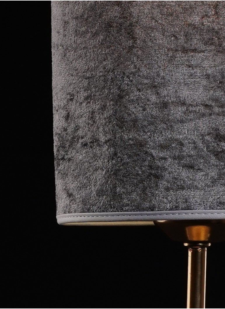 Cluc Petit Tavolo Gold Table Lamp - Grey (Velvet)  - Image 5