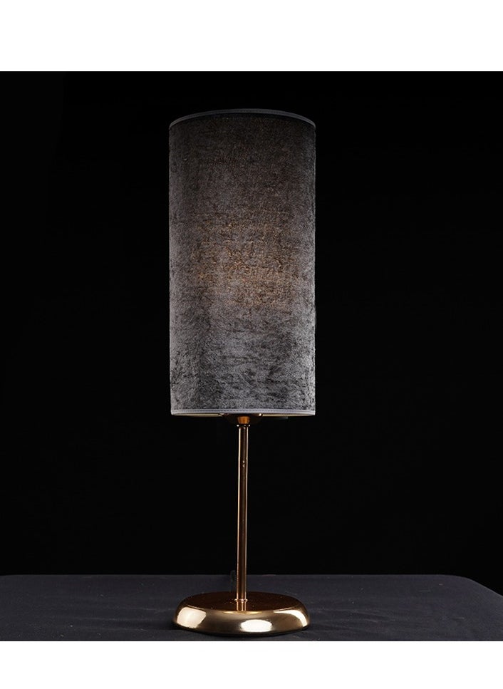 Cluc Petit Tavolo Gold Table Lamp - Grey (Velvet)  - Image 3