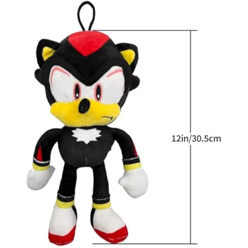Sonic Plush Doll,The Hedgehog 2 The Movie Knuckles Toy, Shadow Stuffed Animals Plush Pillow, Gift for Kids (2Pcs StyleA) - Image 2
