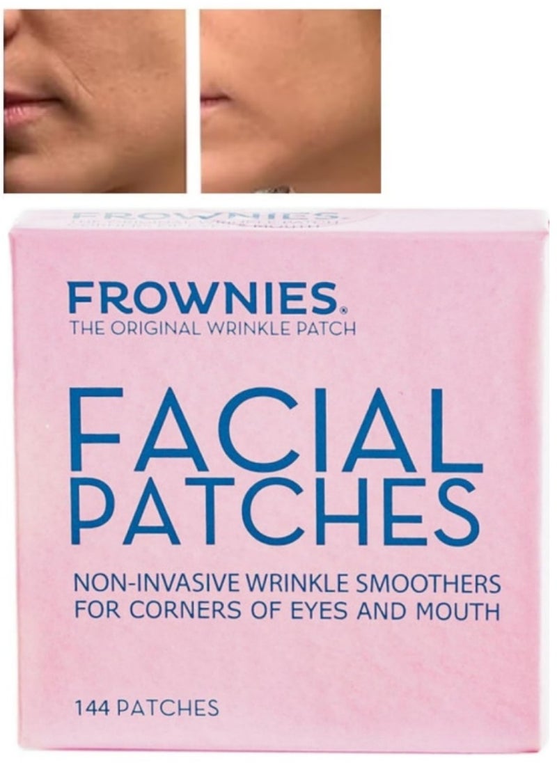 Frownies Hypoallergenic Facial Patches for Corners of Eyes and Mouth - The Original Wrinkle Patches to Smooth & Soften, 144 Patches for Overnight Use - pzsku/Z9D51C73586E234E2FF27Z/45/1741501395/7387755f-3ced-4bb9-944f-40c3cf11f514