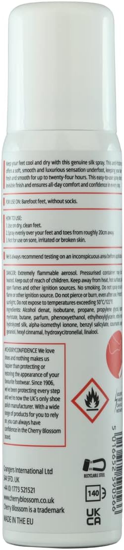 Cherry Blossom Silky Fresh Feet 100ml Cool and refresh your feet ensuring allday comfort Pack of 2