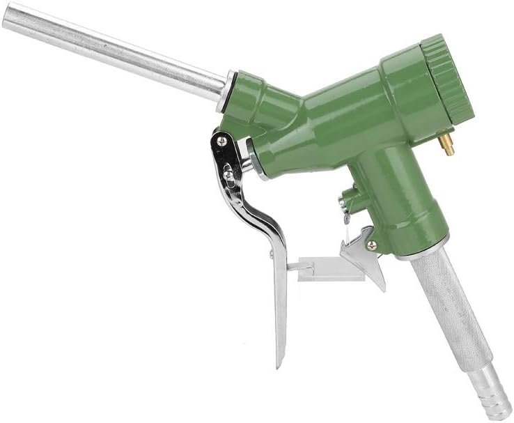 Fueling Nozzle for Gasoline Kerosene and Hydraulic Oil with Integrated Horizontal Spiral Vane Flow Meter - Portable Measuring Fuel Gun for Industrial Management - Image 5