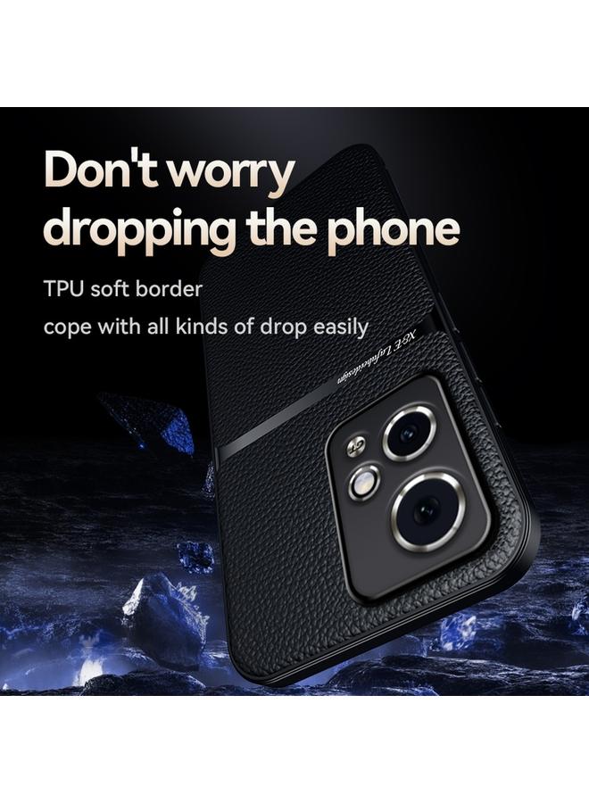 اس-توب جراب هاتف Honor 90 GT مصنوع من جلد الليتشي المغناطيسي بتغطية كاملة ومضاد للصدمات - Image 4