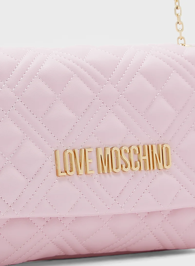 Love Moschino POWDER QUILTED PU POWDER QUILTED PU