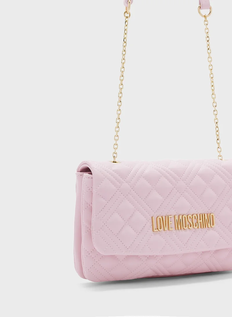 Love Moschino POWDER QUILTED PU POWDER QUILTED PU