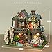 RHZN Miniature House Kit Dollhouse Kit Miniature Kit DIY Mini House Building Kit for Adult Botanical House - Image 4