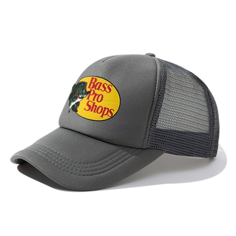 Bass Pro Shops Trucker Cap Outdoor Sun Protection Dark gray 