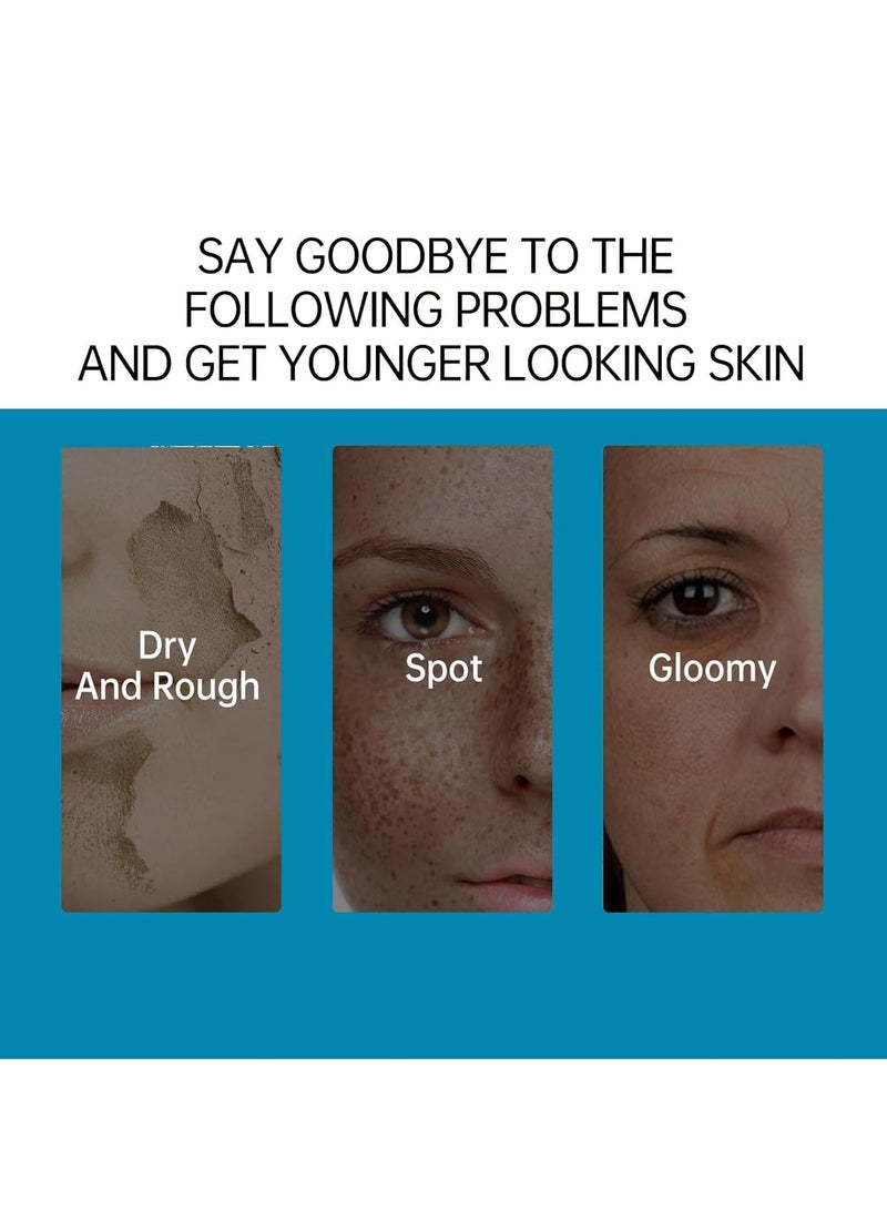 EELHOE Collagen & Retinol Deep Moisturizer, Collagen Anti Wrinkle Moisturizer For Skin, Day & Night Face Cream,Moisturizing, Lifting & Recovery, Reduce Wrinkles Fine Lines Face Cream for All Skin Types 48ml - Image 4