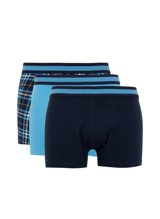 DeFacto Man Regular Fit Knitted Boxer - 3 Pack  - Image 1