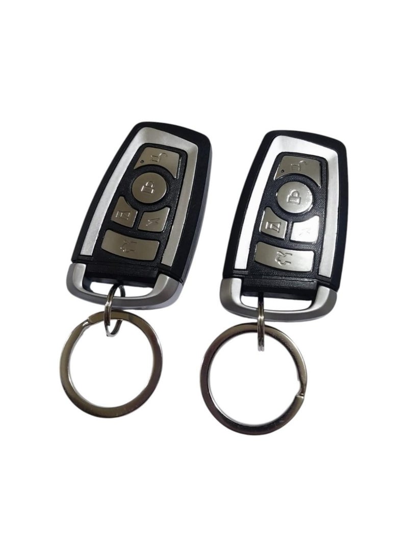 Spy Car Security Alarm System, Model X12-9834 Car Security Alarm System Kit, Protection System, Keyless Entry with Two Remote Controls, Anti-Theft Alarm System, Security System Kit - Image 2