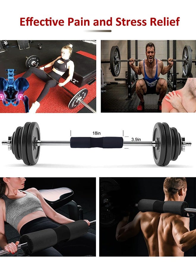 Generic - Barbell Squat Pad - Adjustable Neck & Shoulder Protective Pad With Oxford fabric Non-slip surface Foam Sponge Pad for Squats, Lunges, Hip Thrusts, Weight Lifting & More - Image 1