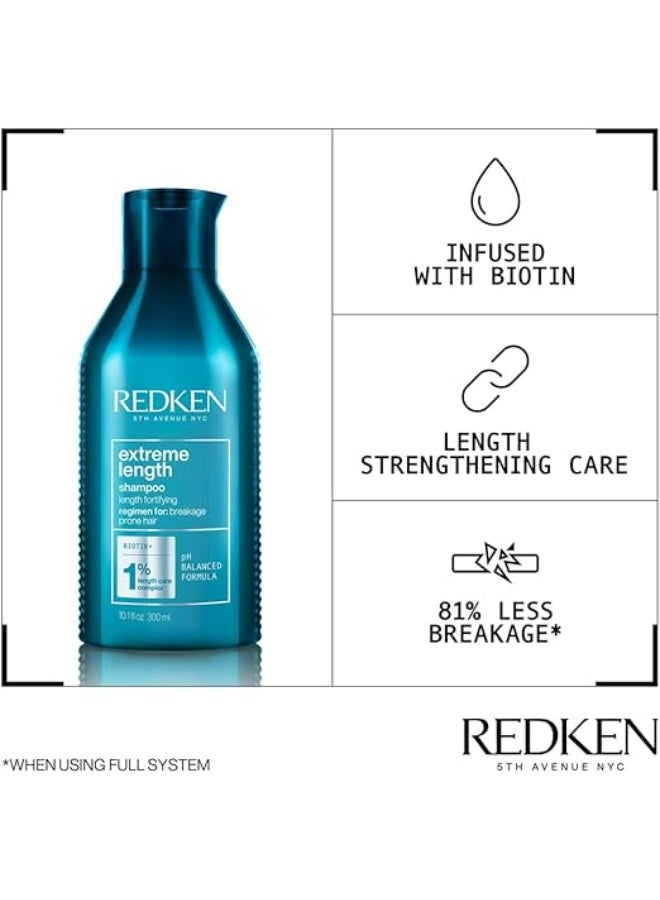 Redken Extreme Length Shampoo 300ml - Image 3