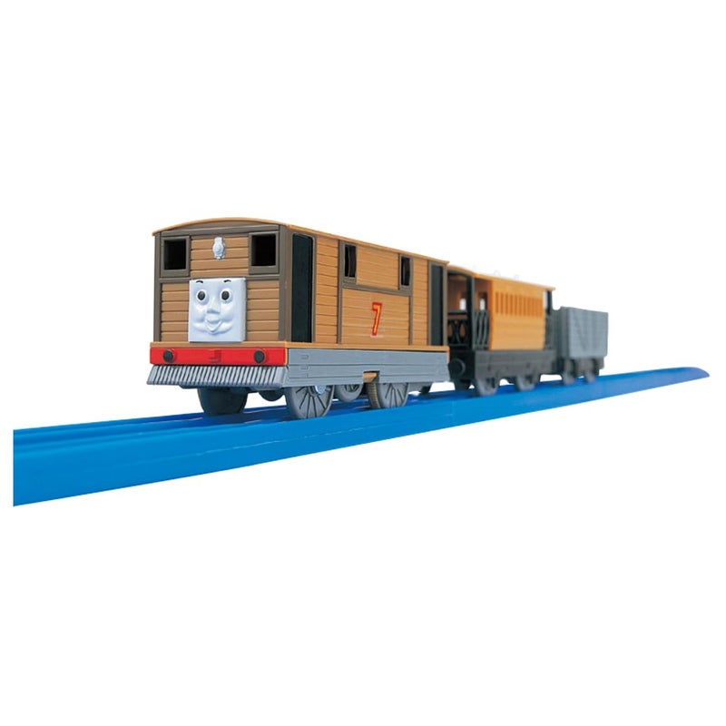 TOMY Japan Toy Car Model  Plarail Thomas TS11 TobyAF27 - Image 2