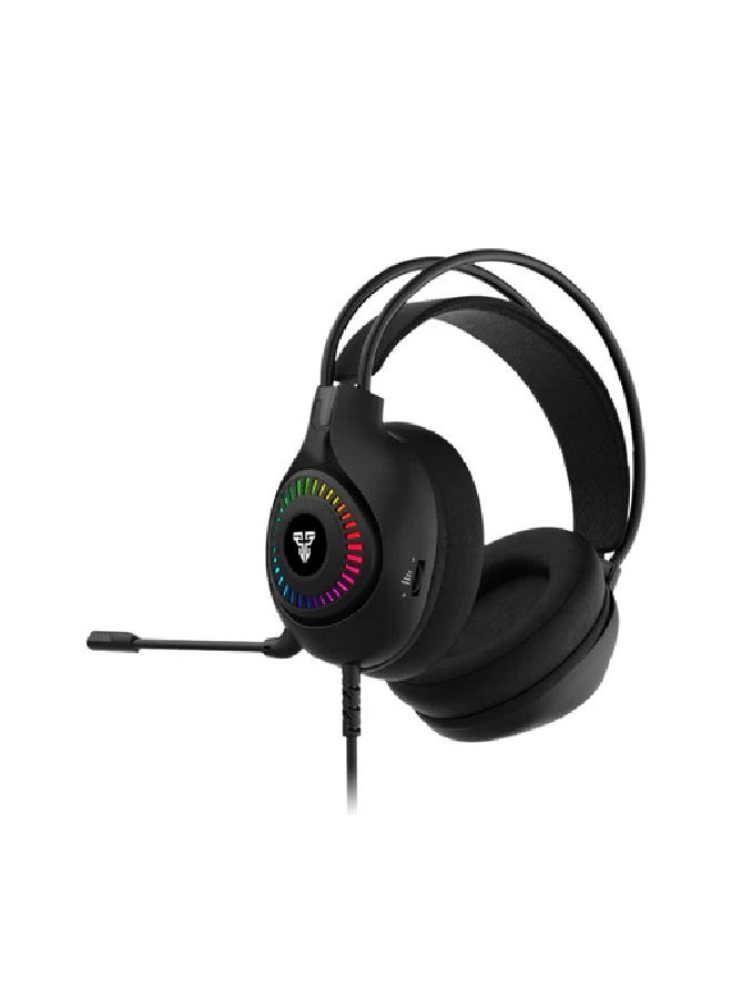 FANTECH ORBIT HG25 7.1 Virtual Surround Sound Gaming Headset With RGB Lighting 50mm Drivers Noise-Canceling  - Image 5