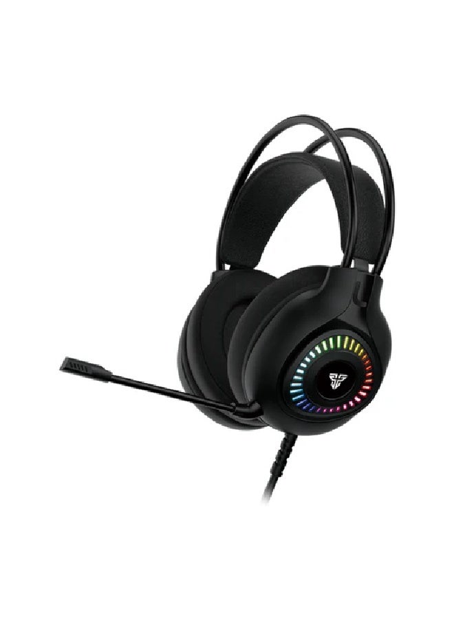 FANTECH ORBIT HG25 7.1 Virtual Surround Sound Gaming Headset With RGB Lighting 50mm Drivers Noise-Canceling  - Image 4
