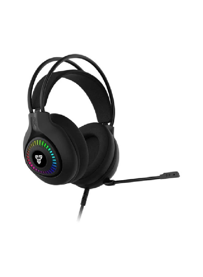 FANTECH ORBIT HG25 7.1 Virtual Surround Sound Gaming Headset With RGB Lighting 50mm Drivers Noise-Canceling  - Image 3