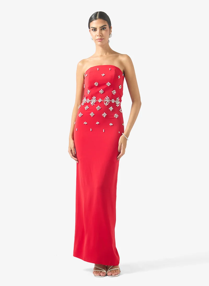 Akadia Fashion  Two Pcs Crystal Cape Set for Women | Best Price UAE