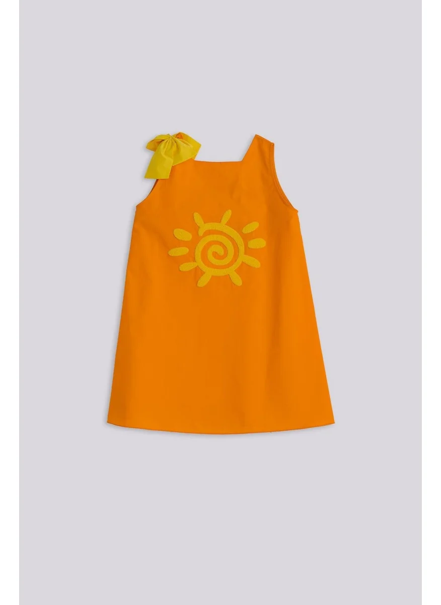 Lia Lea Bg Store Girl Orange Dress