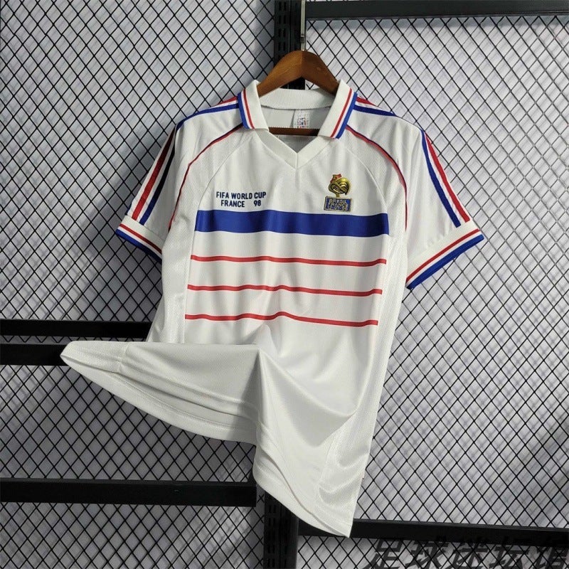 Vintage Jersey Classic Nostalgic Replica Football Uniform Germany France Team Uniform Mateus Henri Zidane Jersey - Image 1