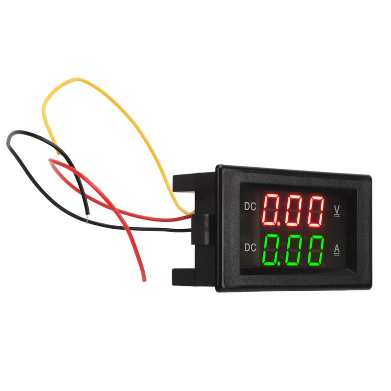 2 in 1 Current Voltage Meter 300V 20A Dual Digital Display LED Volt Amp Tester Gauge for Vehicles - Image 2