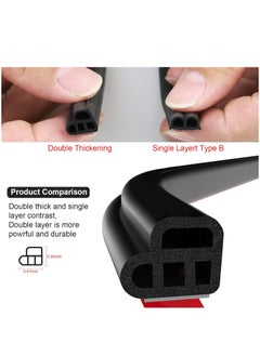 L Shape Rubber Car Door Seal Strip Car Weather Stripping Self Adhesive Auto Door Soundproofing Weatherstrip for Car（52.49FT） - pzsku/Z9D52F8D8E7EE3B795842Z/45/_/1733368550/df062033-3ec0-44c6-8896-e9f039dd0bc2