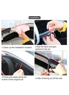 L Shape Rubber Car Door Seal Strip Car Weather Stripping Self Adhesive Auto Door Soundproofing Weatherstrip for Car（52.49FT） - pzsku/Z9D52F8D8E7EE3B795842Z/45/_/1733368580/152b4ac1-e1d7-49cf-b25f-f6c907d9f3e5