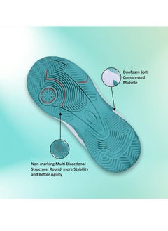 Nivia Nivia Power Smash Non-Marking Tennis Shoes | Lightweight | More Stability and Better Agility | Suitable for Indoor Tennis/Squash/Table Tennis/Basketball & Padel  - Image 3