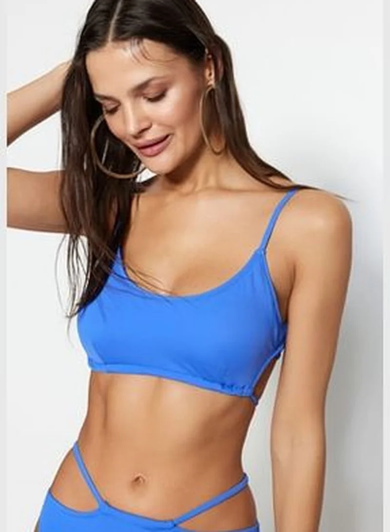 trendyol Sax Bralette Bikini Top TBESS22BU0034