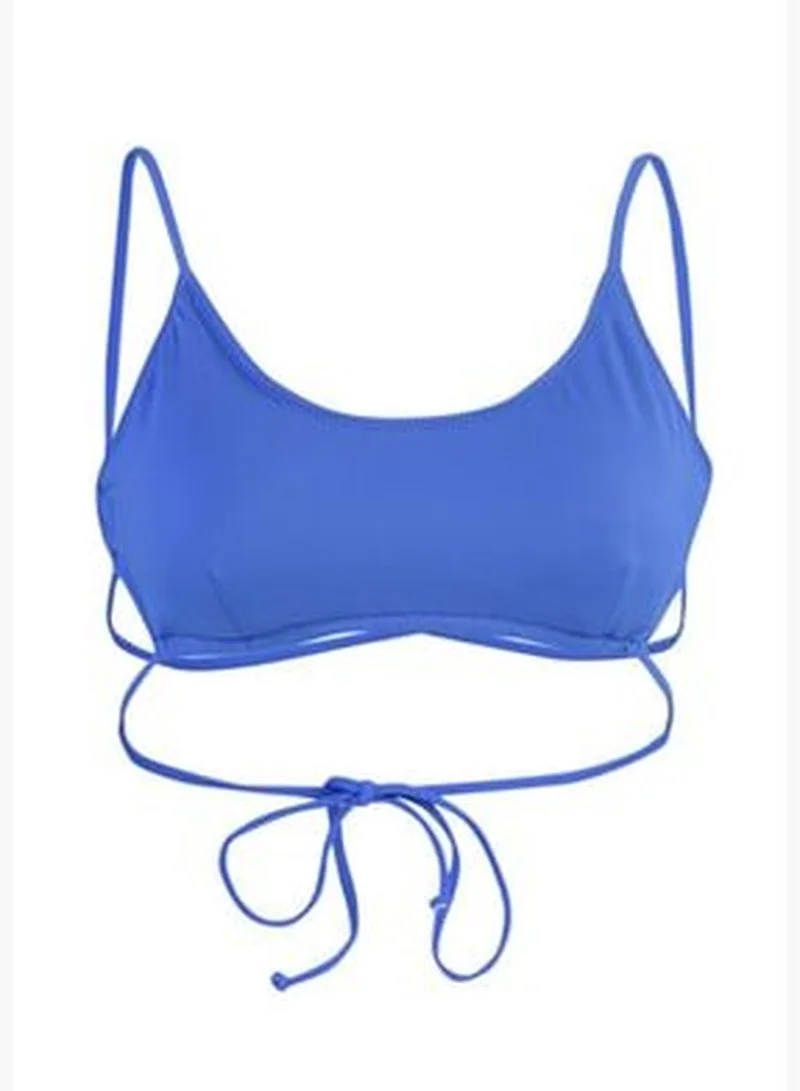 trendyol Sax Bralette Bikini Top TBESS22BU0034
