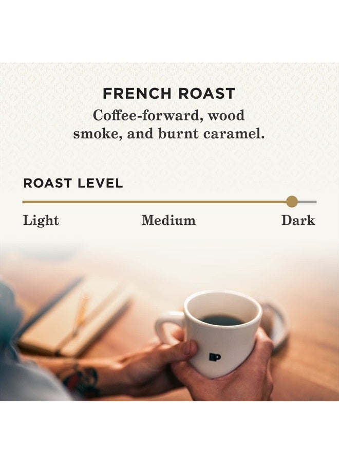 Peet's Coffee , Dark Roast Whole Bean Coffee - French Roast 18 Ounce Bag  - Image 3